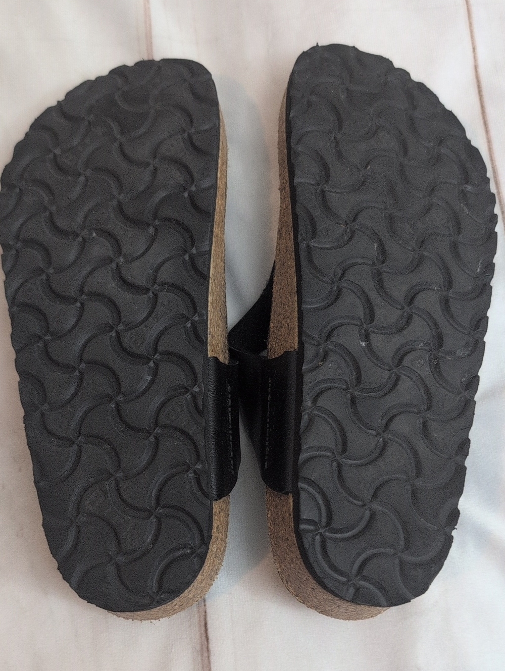Birkenstock Gizeh Black Leather Thong Sandals Women’s 39 US 8-8.5 Regular - Picture 7 of 7